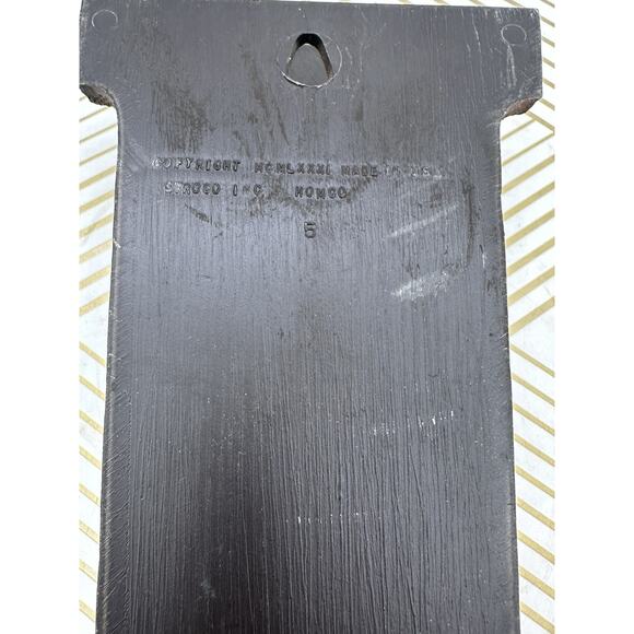 VTG Syroco Homco USA Faux Wood Plastic Wall Pocket Sconce 7 1/2" x 3 1/2" - Picture 6 of 6